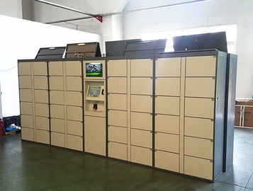 تعمل فواتير عملات معدنية إلكترونية دائمة أبواب التخزين خزائن الأمتعة مطار استئجار خزانة للجمهور