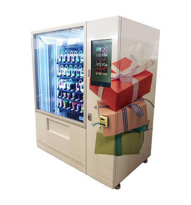 سلطة زجاجة الخضار كومبو آلة البيع في الأماكن المغلقة شاشة تعمل باللمس كبيرة خيار الدفع غير اللمس