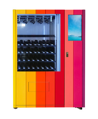 تمنع آلة بيع مصعد الثلاجة السقوط باستخدام وظيفة تحميل الإعلانات عن بُعد