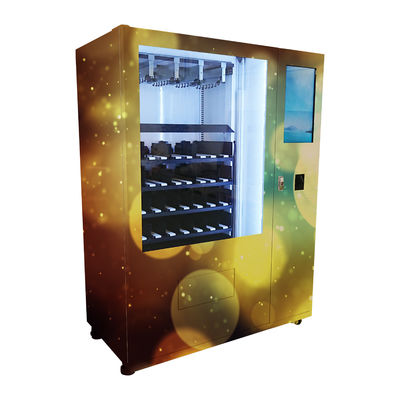 تمنع آلة بيع مصعد الثلاجة السقوط باستخدام وظيفة تحميل الإعلانات عن بُعد